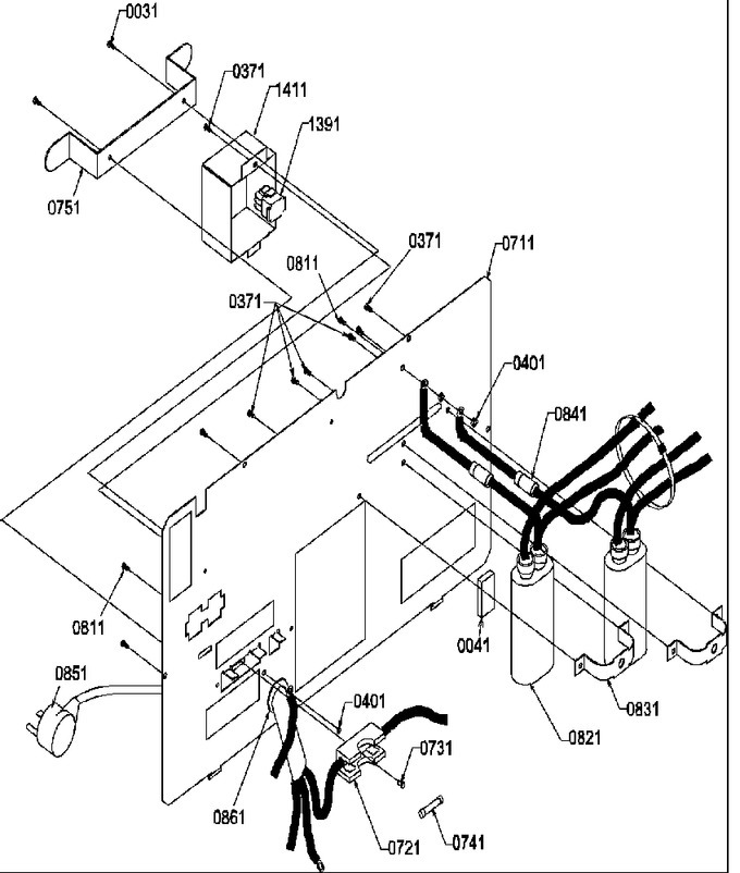 Diagram for VEND11 (BOM: P1302101M)