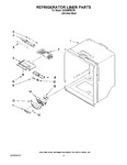 Diagram for 03 - Refrigerator Liner Parts