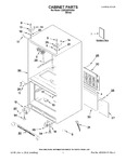 Diagram for 01 - Cabinet Parts