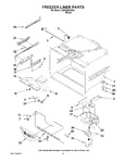 Diagram for 02 - Freezer Liner Parts