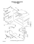 Diagram for 02 - Freezer Liner Parts