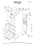 Diagram for 01 - Cabinet Parts