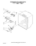 Diagram for 03 - Refrigerator Liner Parts