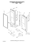 Diagram for 04 - Refrigerator Door Parts