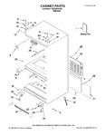 Diagram for 01 - Cabinet Parts