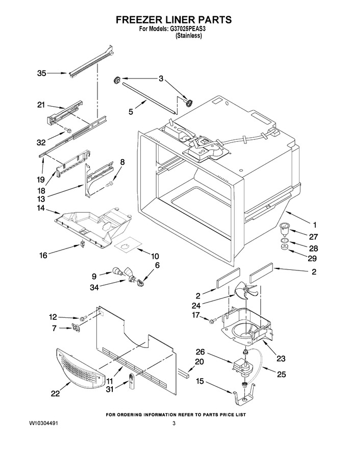 Diagram for G37025PEAS3