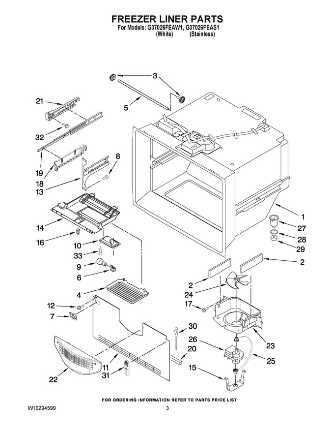 Diagram for G37026FEAW1