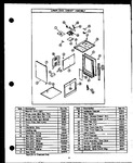 Diagram for 03 - Lower Oven Cabinet Assy