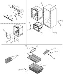 Diagram for 07 - Interior Cabinet & Freezer Shelves