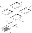 Diagram for 10 - Refrigerator Shelves