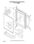 Diagram for 04 - Refrigerator Door Parts