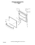 Diagram for 05 - Freezer Door Parts