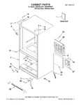 Diagram for 01 - Cabinet Parts