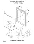 Diagram for 04 - Refrigerator Door Parts