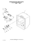 Diagram for 02 - Refrigerator Liner Parts