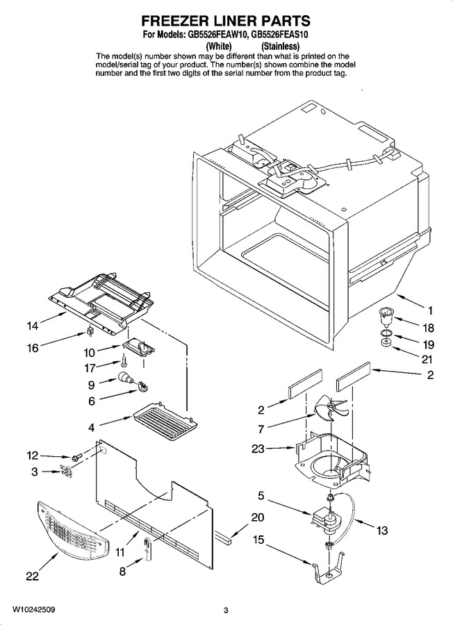 Diagram for GB5526FEAW10