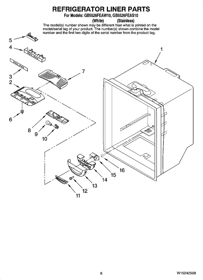 Diagram for GB5526FEAW10