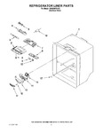 Diagram for 02 - Refrigerator Liner Parts