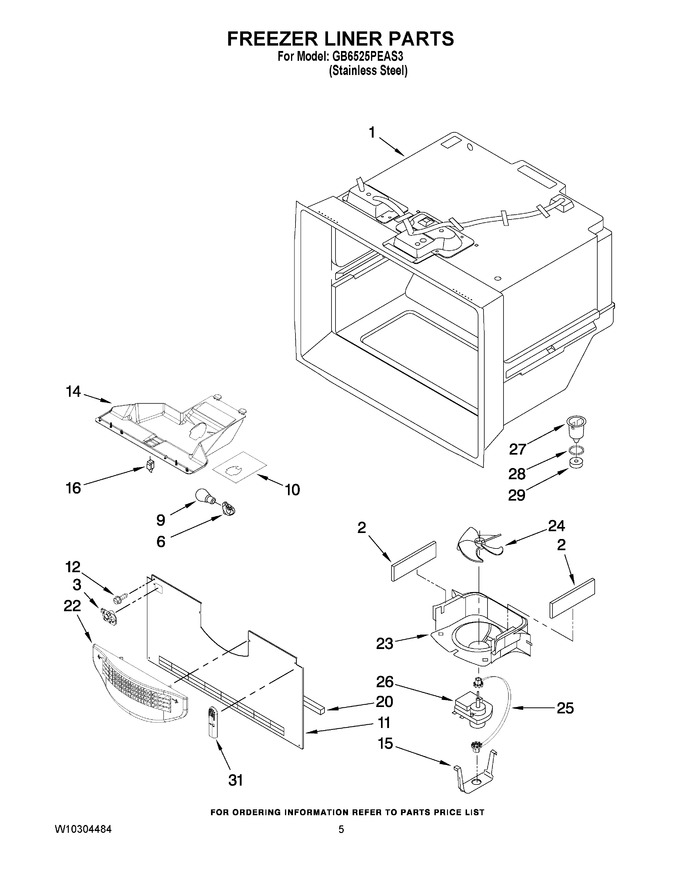 Diagram for GB6525PEAS3