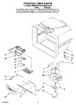 Diagram for 02 - Freezer Liner Parts