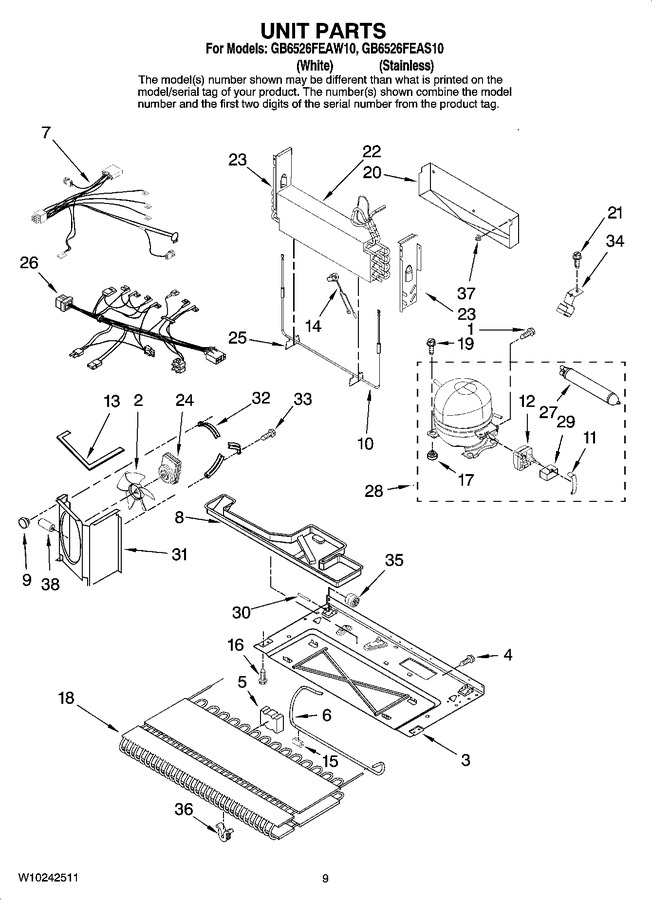 Diagram for GB6526FEAW10