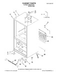 Diagram for 01 - Cabinet Parts