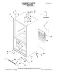 Diagram for 01 - Cabinet Parts