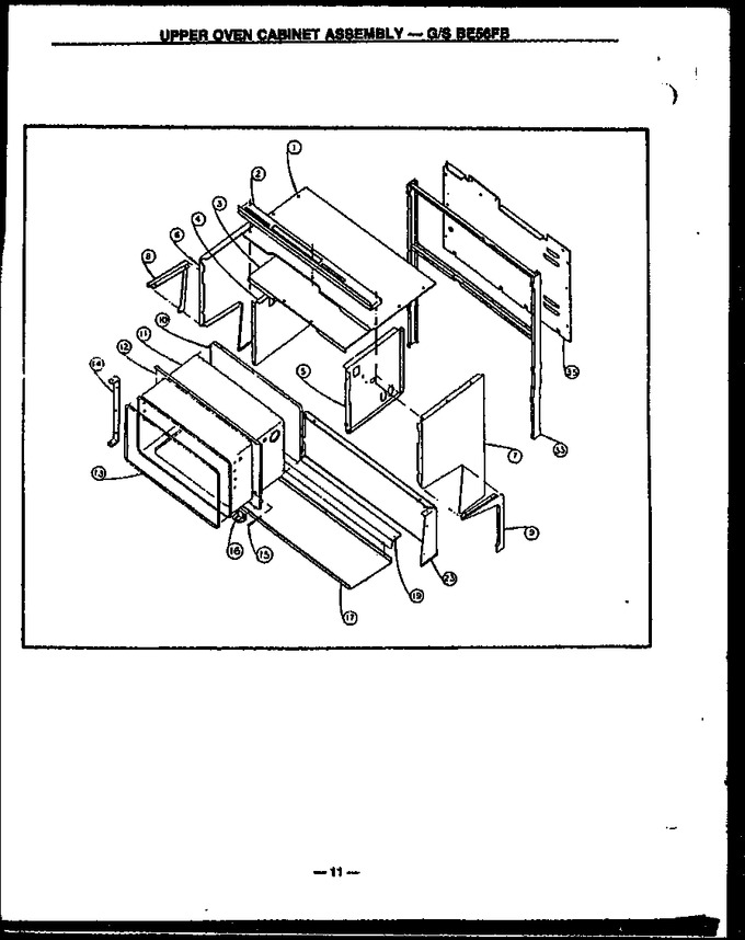 Diagram for SBE56FB