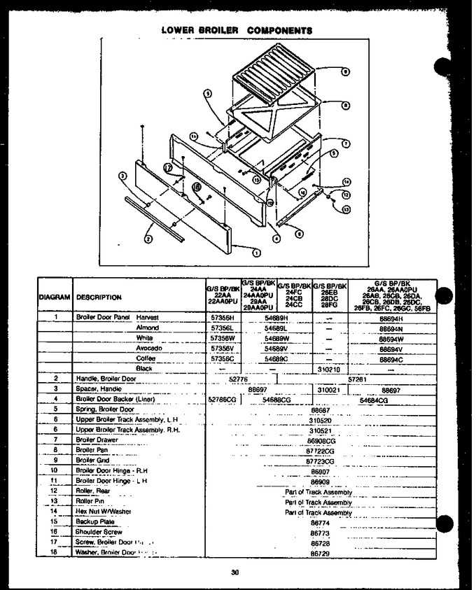 Diagram for GBP22AA0PU (BOM: GBP22AA0P U)