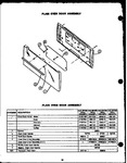 Diagram for 07 - Plain Oven Door Assy