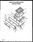 Diagram for 02 - Broiler Components Hinged Panel