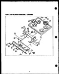 Diagram for 07 - Top And Burner Assy With Spark