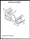 Diagram for 05 - Oven Door Assy