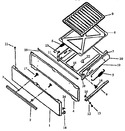 Diagram for 03 - Broiler Components (hinged Panel)