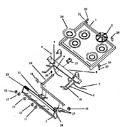 Diagram for 09 - Top & Top Burner Assy (with Spark)