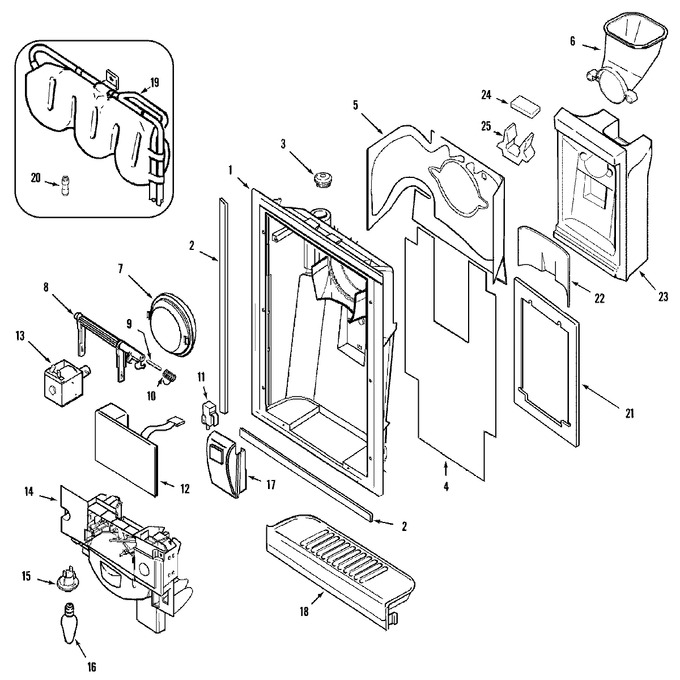 Diagram for MSD2554FRA