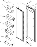 Diagram for 15 - Refrigerator Door