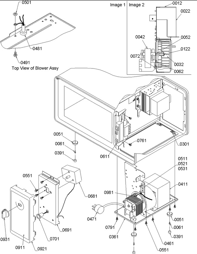 Diagram for GCSAND8LW (BOM: P1186706M)