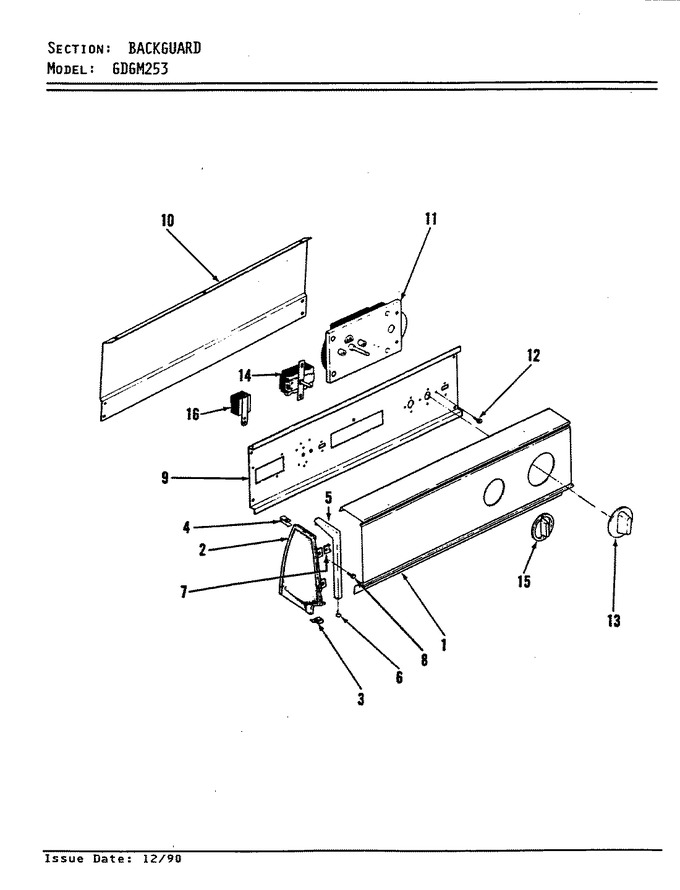 Diagram for GDGM253H