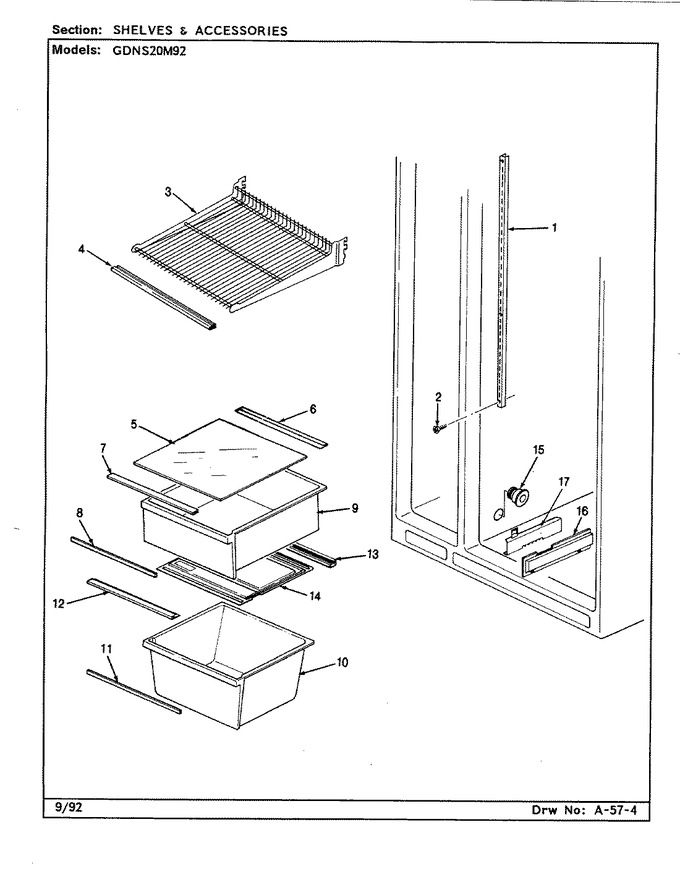 Diagram for GDNS20M92 (BOM: CP10A)