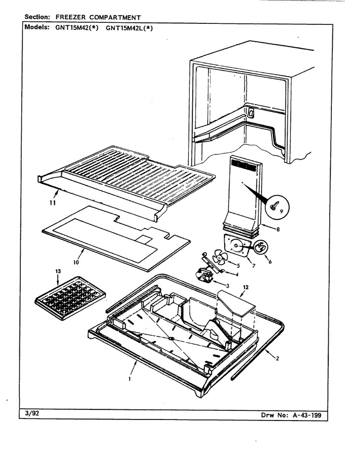 Diagram for GNT15M42L (BOM: BF03A)