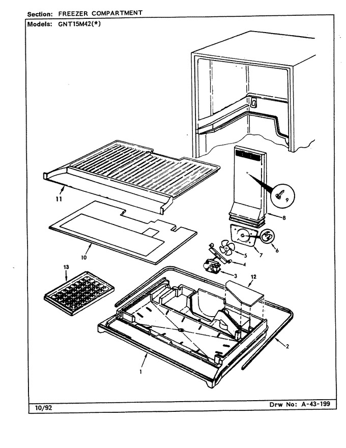 Diagram for GNT15M42 (BOM: CF01A)