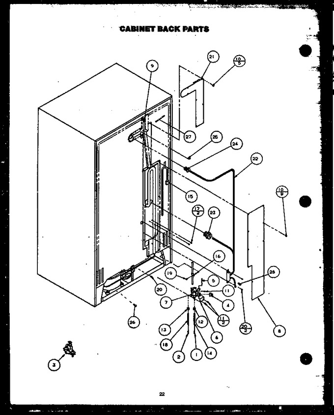 Diagram for GRH220-1W (BOM: GRH22001W)