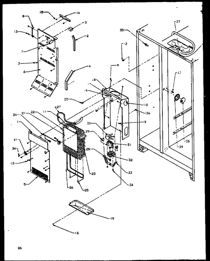 Diagram for GRI2001WW (BOM: P1168201W W)