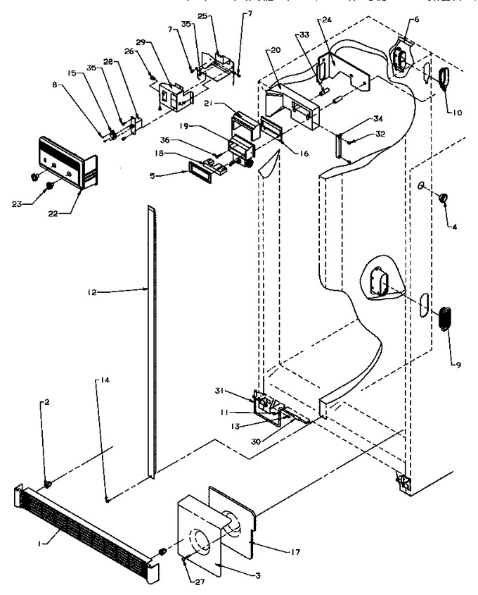 Diagram for GRI2001W (BOM: P1168202W W)