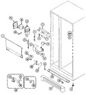 Diagram for 03 - Fresh Food Compartment