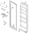 Diagram for 05 - Fresh Food Inner Door