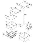 Diagram for 08 - Shelves & Accessories