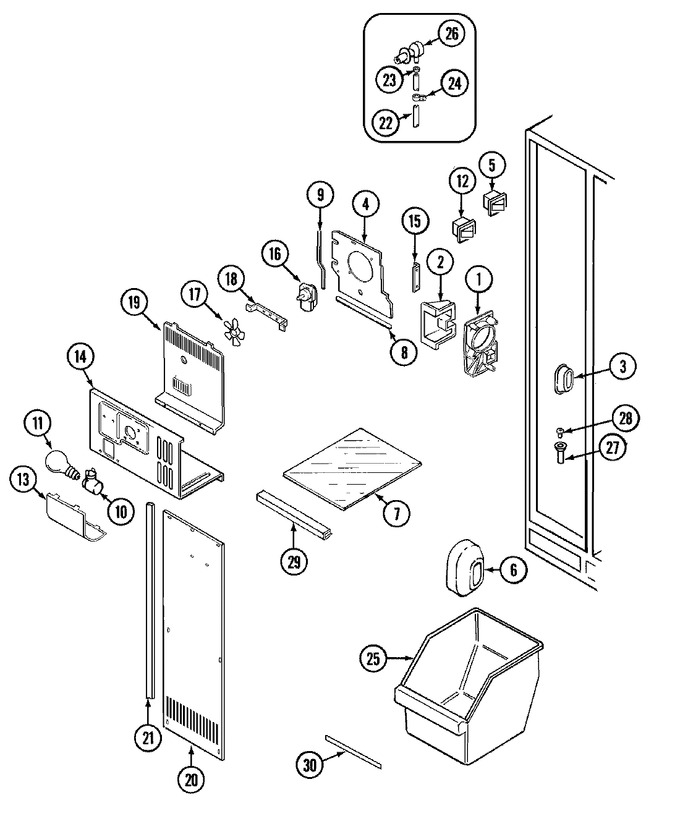 Diagram for GS22C6C3EV