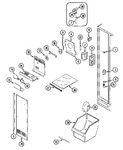 Diagram for 01 - Freezer Compartment